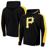 Men's Pittsburgh Pirates Fanatics Branded Iconic Fleece Pullover Hoodie Black & Gold